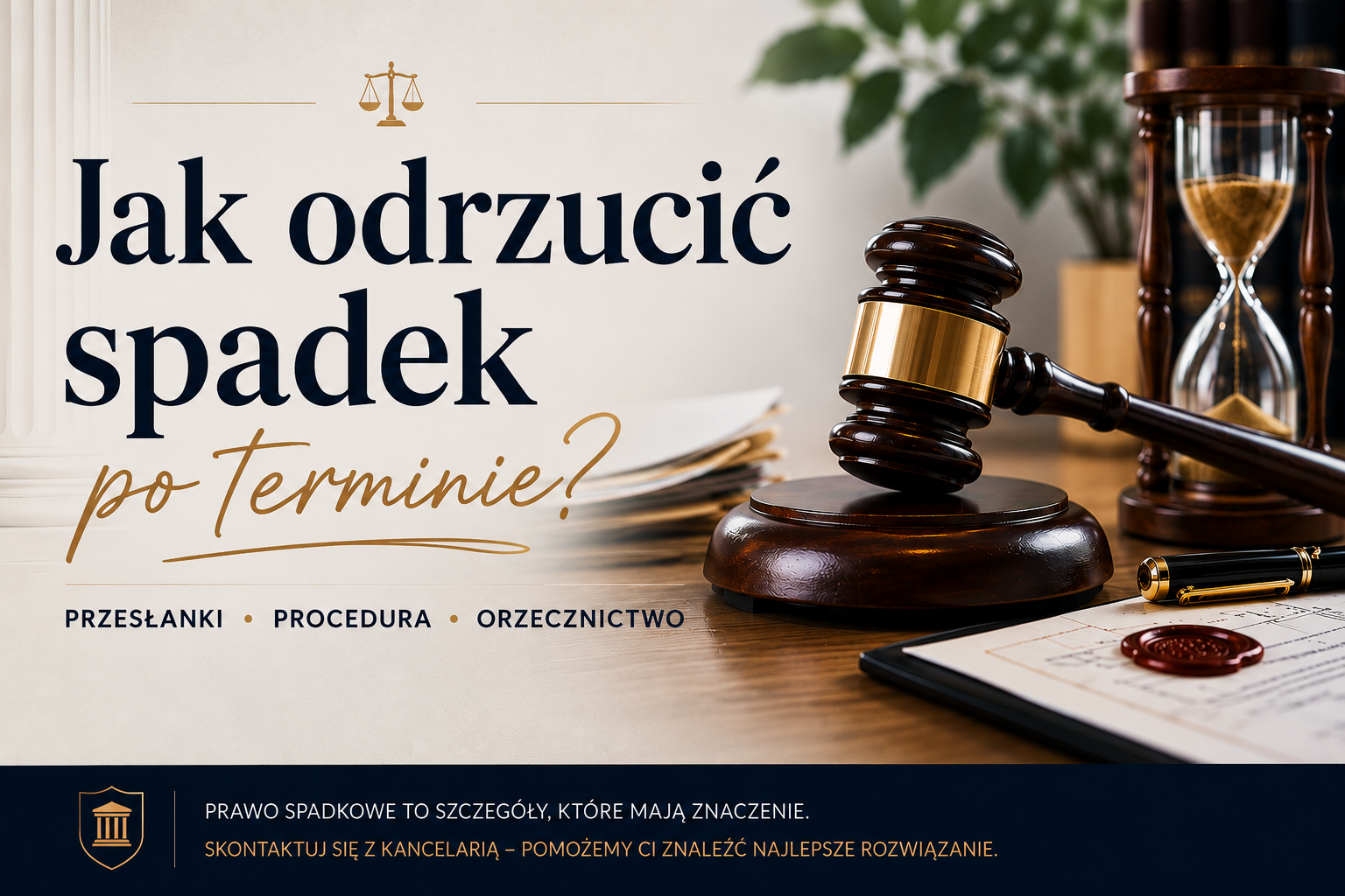 czy można odrzucić spadek po terminie z powodu niewiedzy co do składu spadku? Tak, ale pod pewnymi warunkami.